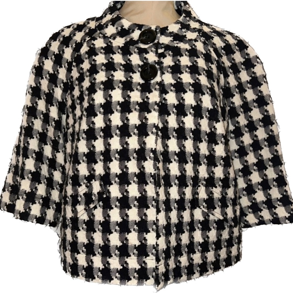 East 5th Houndstooth Crop Jacket